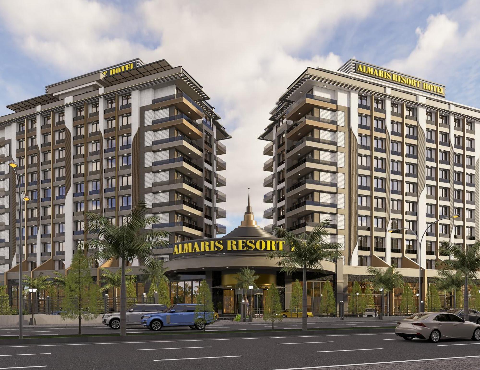Almaris Alanya Aparthotel Екстериор снимка