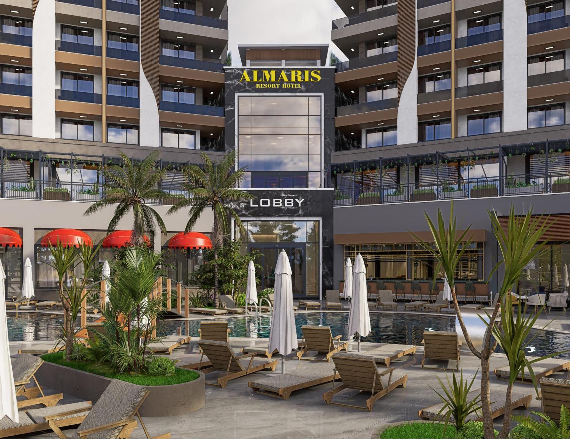 Almaris Alanya Aparthotel Екстериор снимка
