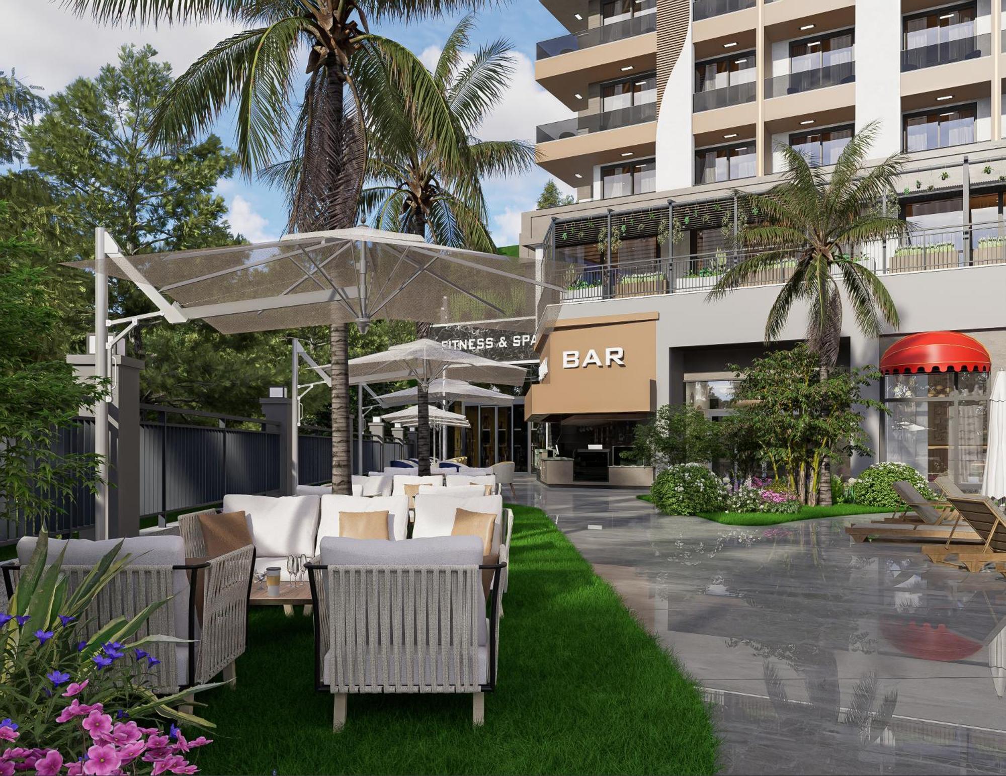 Almaris Alanya Aparthotel Екстериор снимка
