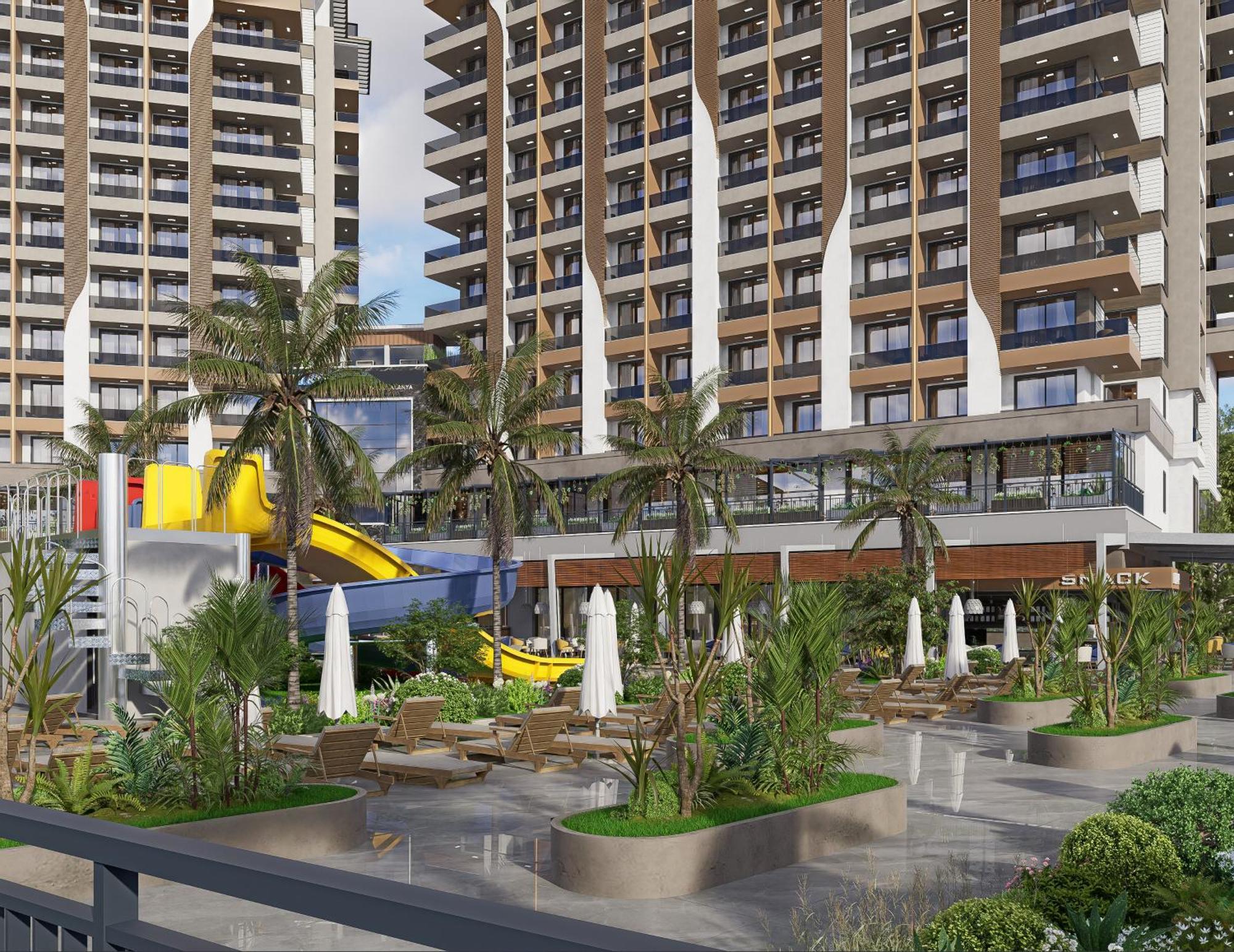 Almaris Alanya Aparthotel Екстериор снимка