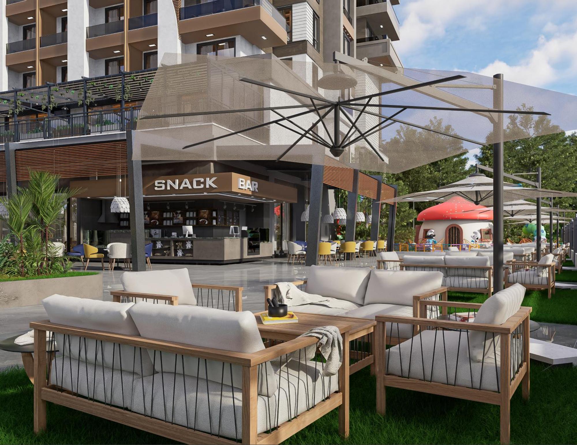 Almaris Alanya Aparthotel Екстериор снимка